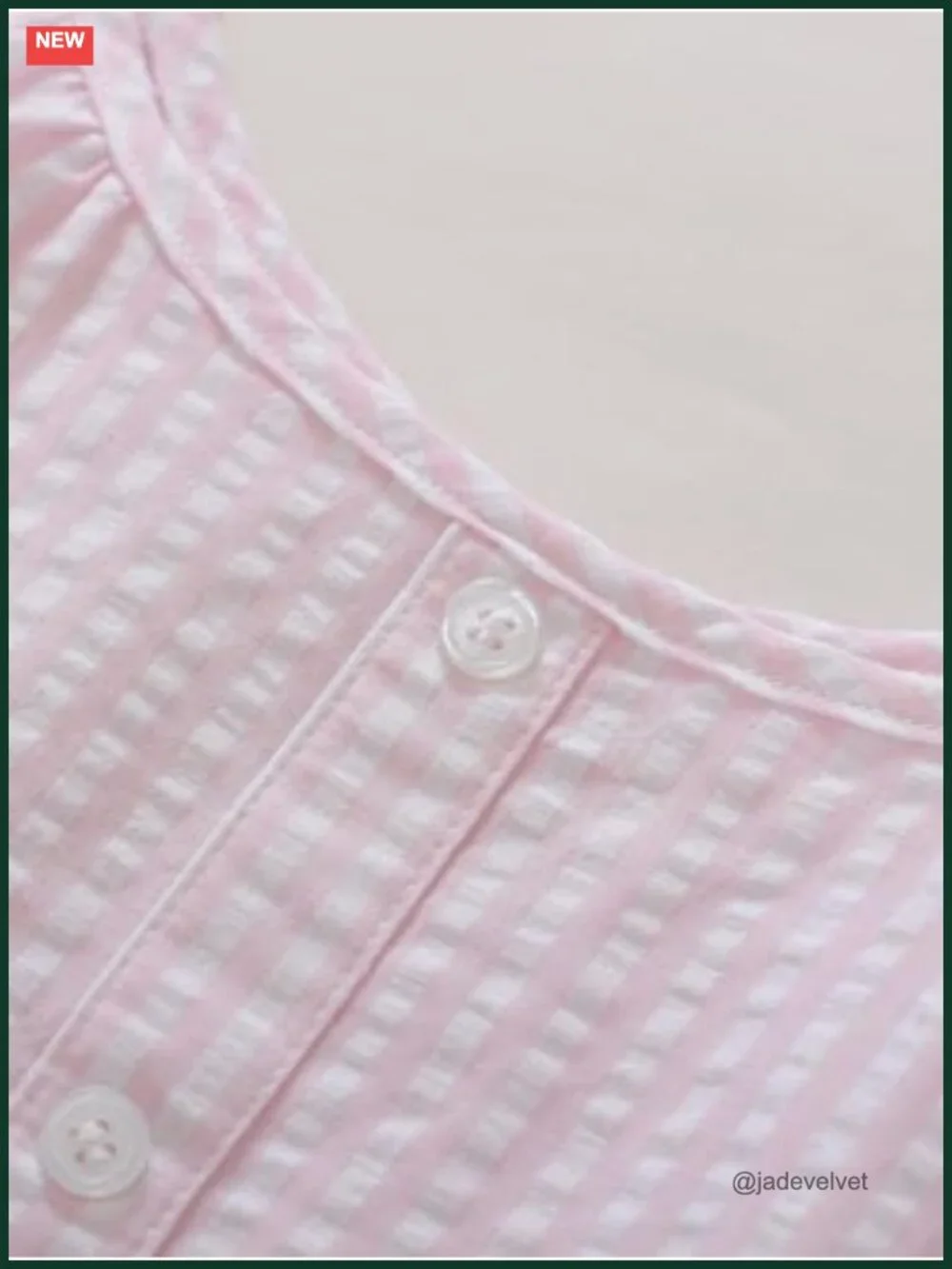 Cotton Seersucker Pajama Set Cami Top & Drawstring Shorts Lounge Sleepwear